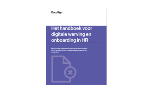 Het Handbook voor digitale werving en onboarding in HR