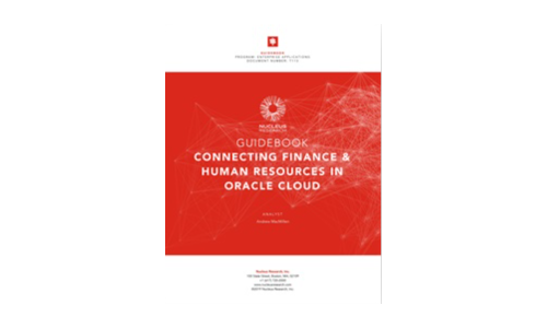 Nucleus Guide: Connecting Finance en HR in Oracle Cloud