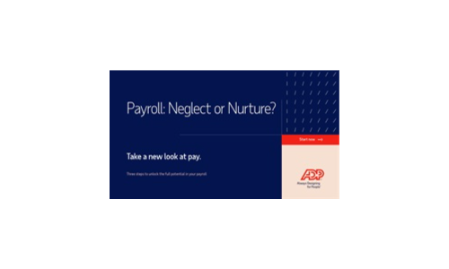 Payroll: verwaarlozing of nuture? Neem een ​​nieuwe blik op betaling